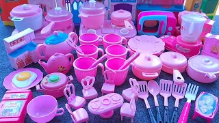 satisfying with Unboxing Minnie Kitchen toys Collection llASMR toys Review #miniature