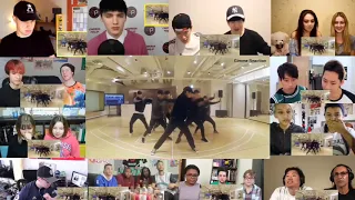 EXO エクソ 'Electric Kiss' Dance Practice - Reaction Mashup