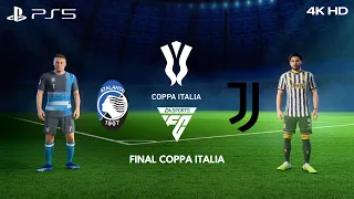 EA SPORT FC24 | PS5 | FINAL COPPA ITALIA | ATALANTA VS JUVENTUS | MNYK GAMES #23