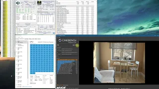 AMD EPYC 7702 64 Core CPU Cinebench R20 Test Run