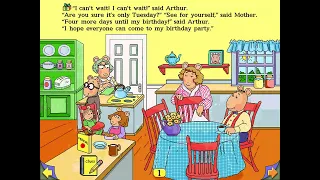 Living Books: Arthur's Birthday (Version 2) Full Playthrough