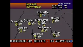Flash Flood Emergency (PDS) Birmingham, Alabama NOAA Weather Radio (No EAS)