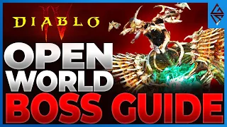 OPEN WORLD BOSS Guide Diablo 4 | Weltbosse erklärt | ALLE Infos zu Knorzer, Ashava & Wandelnder Tod