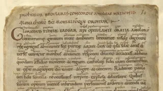 Reading from the Regularis Concordia of the Old English Church (10th Century) and Related Material