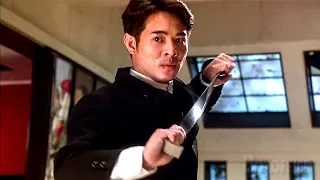 Jet Li punishes bad guys with his belt | Hitman | CLIP