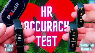 Heart Rate Accuracy Test of Xiaomi Mi Band 6 vs Fitbit Luxe | Review - Test - Comparison