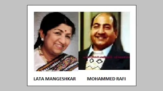 SAU SAAL PEHLE  SINGERS  MOHAMMED RAFI LATA MANGESHKAR  FILM JAB PYAR KISISE HOTA HAI 1961