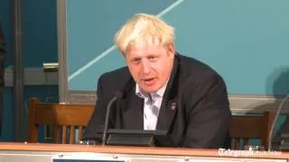 London Mayor Boris Johnson: give children two hours of sport a day