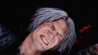Devil May Cry 5 - Opening Scene, How Nero Lost His Arm