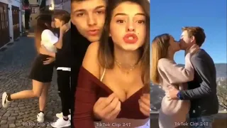 ROMANTIC CUTE COUPLE GOALS BF GF TIKTOK KISS TIKTOK COMPILATION ep33