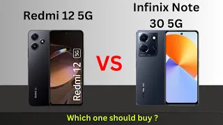 Redmi 12 5G VS Infinix Note 30 5G