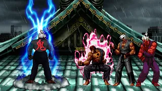 [KOF Mugen] Oni Vs. Evil Ryu,Violent Ken,Shin Gouki