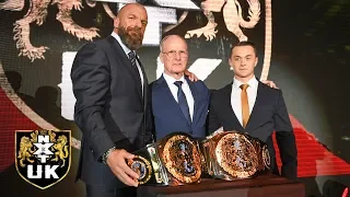 The NXT UK Tag Team Championships get unveiled: NXT UK, Dec. 12, 2018