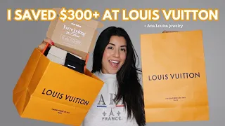 EXCLUSIVE LOUIS VUITTON HAUL | WHAT I BOUGHT IN FRANCE | ANA LUISA JEWELRY