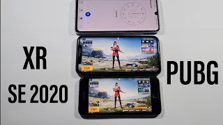 Iphone XR vs Iphone SE 2020 Pubg 60fps Comparison