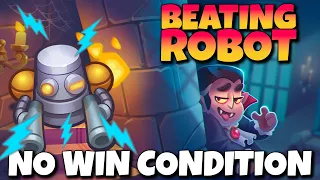 RUSH ROYALE - Beating Robot with NO WIN CONDITION!