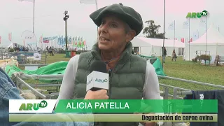 Expo Rural Melilla 2024 - Alicia Patella y la degustación de carne ovina