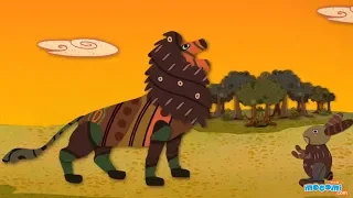 The Lion and the Rabbit - Panchatantra Stories for Kids | Educational Videos by Mocomi