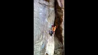 Sending Heresy 5.11c Smith Rock Oregon