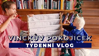 TÝDENNÍ VLOG | Týden s Nicole, sami doma a Vinckův pokojíček