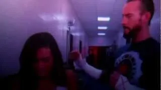 CM Punk & AJ - Classic Hallway Talk WWE Raw 5/21/2012