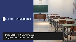 Пробне ЗНО на Кіровоградщині випускники складають онлайн