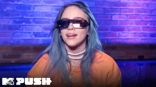 Billie Eilish Answers Fan Questions Based on Songs from Her Album 🎶 Track x Track | MTV Push