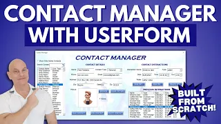 How To Create A Userform-Based Contact Manager In Excel: From Start To Finish