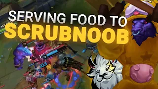 (EP.8) SERVING @ScrubNoob DELICIOUS FOOD ON A SILVER PLATTER!