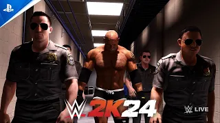 Wwe 2k24 Goldberg Vs Brock Lesnar Wrestlemania 33