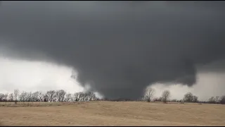 Massive, Long-Track EF4 Tornado in Iowa (Full) - March 5, 2022