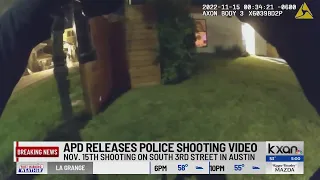 APD releases video from fatal south Austin police shooting