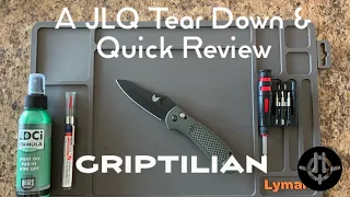 Benchmade Griptilian Tear Down and Quick JLQ Review