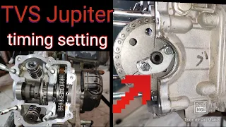 TVS Jupiter timing setting