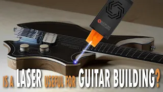 Building headless electric guitar with some help from Ortur laser engraver. Full Guitar Build Video