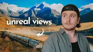 10 Hours on New Zealand’s Most Scenic Train (TranzAlpine Train)