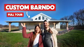 Custom Tennessee Barndo on 5 Acres! Full Tour!