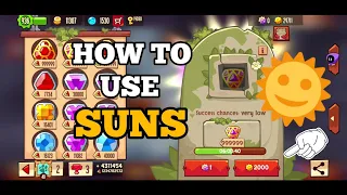 King Of Thieves - How to use yellow suns in the secret slot