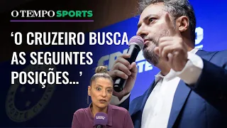 Cruzeiro: veja as posições que o clube busca no mercado, com Dimara Oliveira