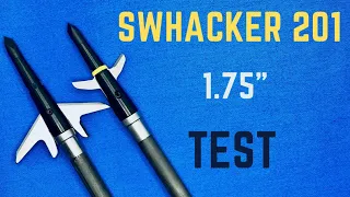 SWHACKER #201, 1.75" 100 gr: Broadhead Test