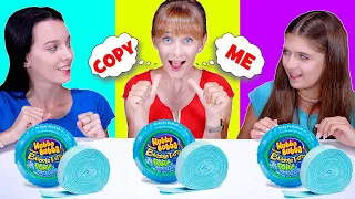 ASMR Copy My Eating Food Challenge By LiLiBu