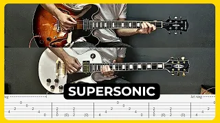 Supersonic - Oasis | Tabs | Guitar Lesson | Cover | Tutorial | Solo | All Guitar Parts