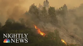 Wildfire Threatening Yosemite National Park | NBC Nightly News