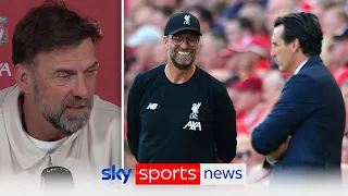 Liverpool: Jurgen Klopp says Aston Villa's Unai Emery is 'one of the best we have in the business'