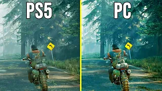 Days Gone PC Vs PS5 Graphics Comparison (4K 60FPS)