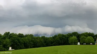 Mesoscale Convective System May 24, 2020