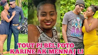 Tout pibèl  foto Karine ak mennaj li wap sezi