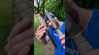 UNKNOWN Army Knife Throwing Technique #shorts #tutorial #tips #skills #military