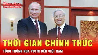 Đại sứ Nga chính thức thông tin về thời gian Tổng thống Putin tới Việt Nam | Tin tức 24h