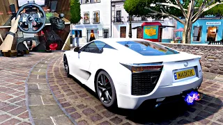 Lexus LFA - Forza Horizon 5 | Logitech g29 gameplay🔥